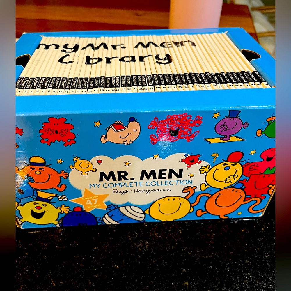 Mr.Men collection of 47 books. Missing only 2 (number 1 & number 12)